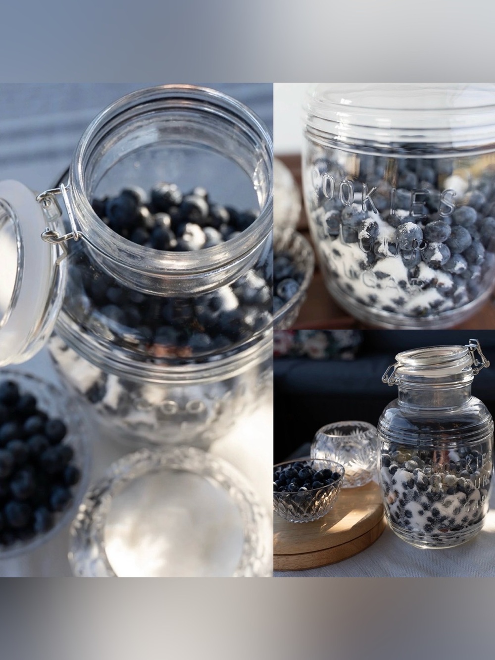 🫙Vintage Glass Pantry Canister Jars — 3 QT & 4 QT🫙 - Picture 9 of 12